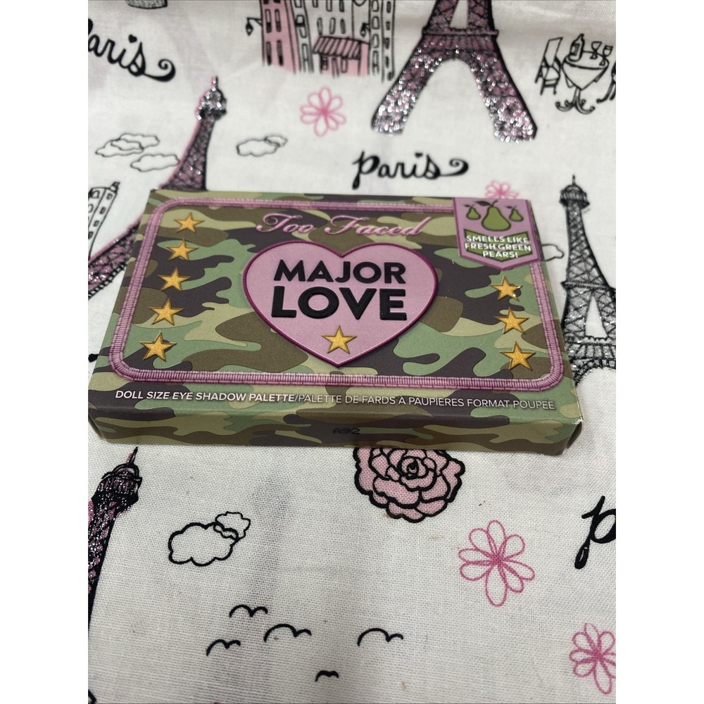 Too Faced Major Love EyeShadow Palette Limited Edition Discontinued New In Box